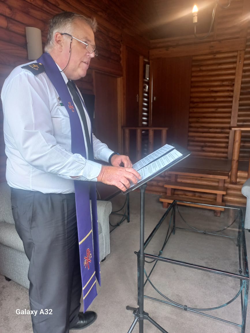 Wedding ceremony by Dr. Gerrit Rademeyer in Groblersbrug