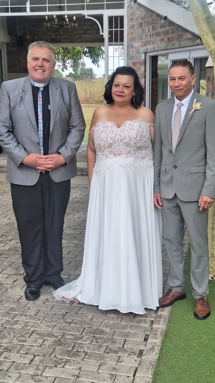 Wedding ceremony by Dr. Gerrit Rademeyer in Groblersbrug