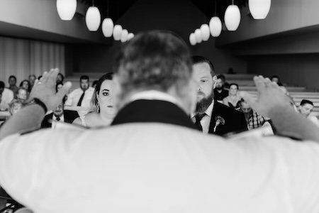 Wedding ceremony by Dr. Gerrit Rademeyer in Groblersbrug
