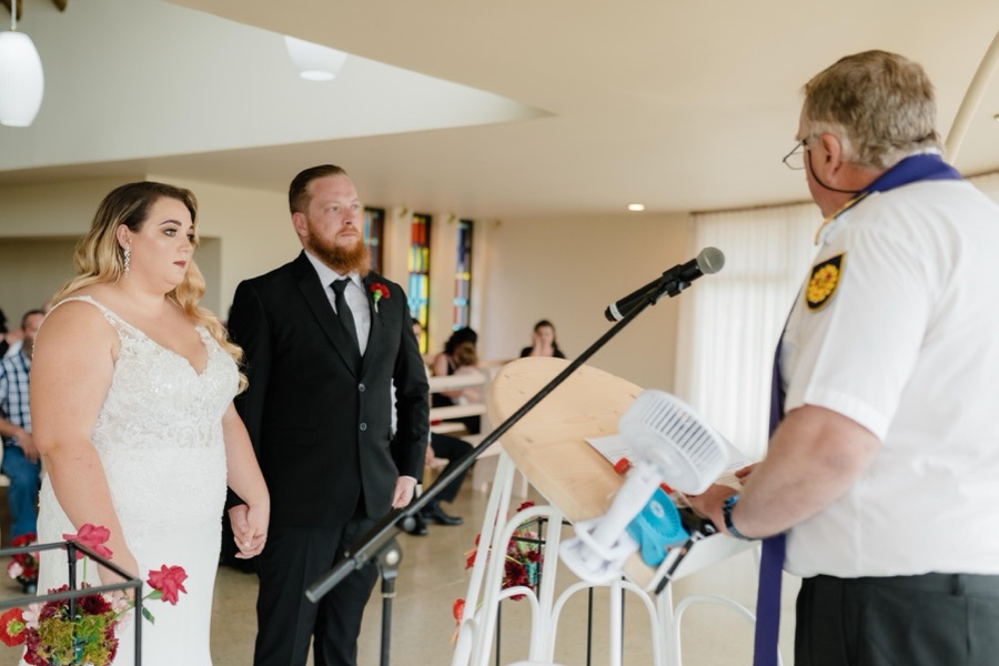 Wedding ceremony by Dr. Gerrit Rademeyer in Groblersbrug